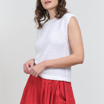 Styled view of Alec Top in White