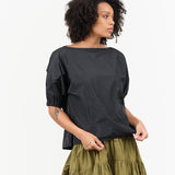 Rachel Comey Apparel Womens Blouses Ballaton Top Black / XSmall