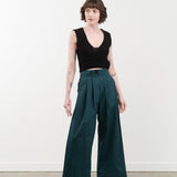 Rachel Comey Apparel Womens Pants Coxsone Pant in Dark Juniper