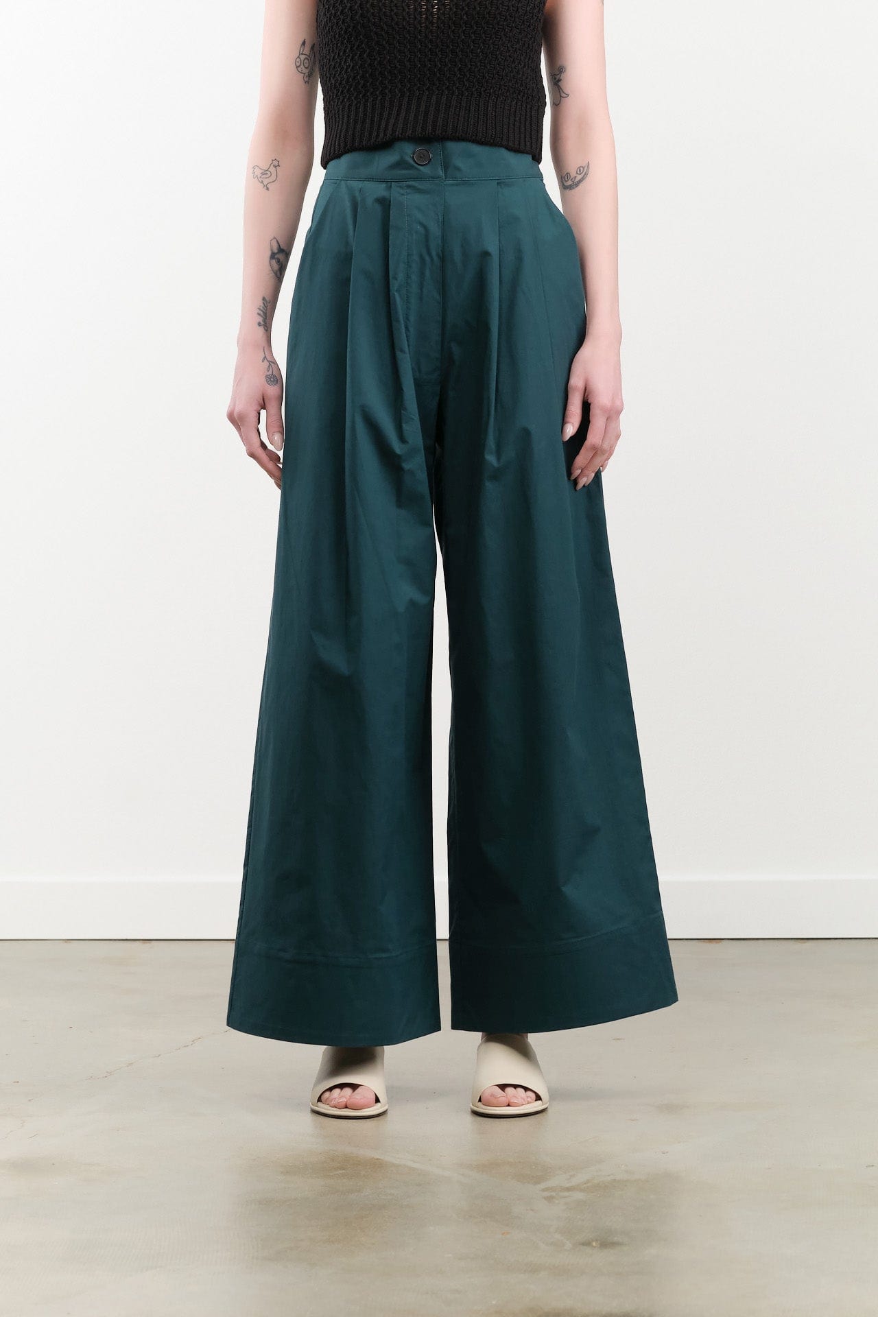 Rachel Comey Apparel Womens Pants Coxsone Pant in Dark Juniper