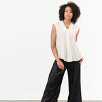 Rachel Comey Apparel Womens Pants Coxsone Pant in Fleur Du Mal Black Fleur Du Mal Black / 0