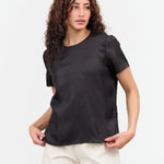 Rachel Comey Apparel Womens Blouses Delmara Top in Black Black / 00