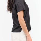 Rachel Comey Apparel Womens Blouses Delmara Top in Black