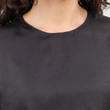 Rachel Comey Apparel Womens Blouses Delmara Top in Black