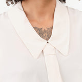 Rachel Comey Apparel Womens Blouses Duston Top in Ivory