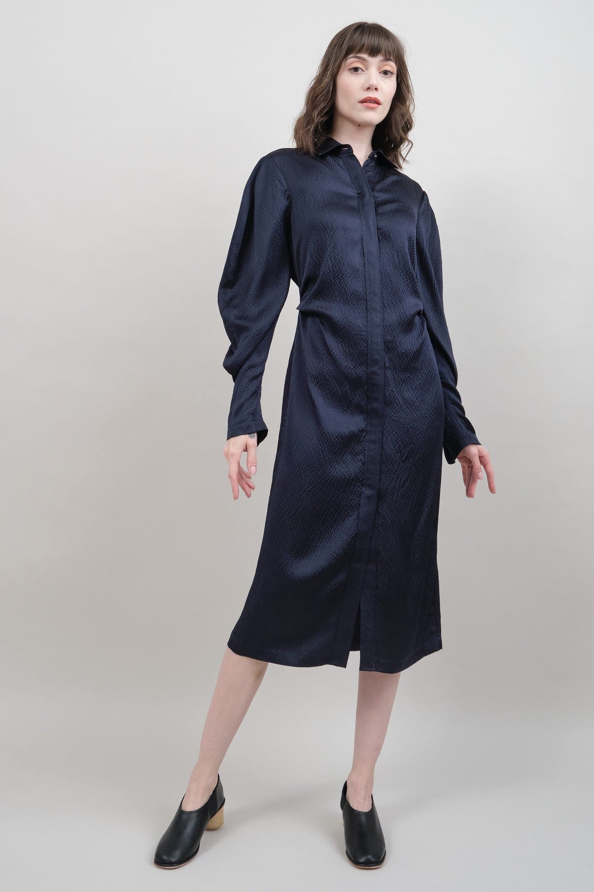 rachel comey silk dress Rachel Comey Sisu Dress Brown