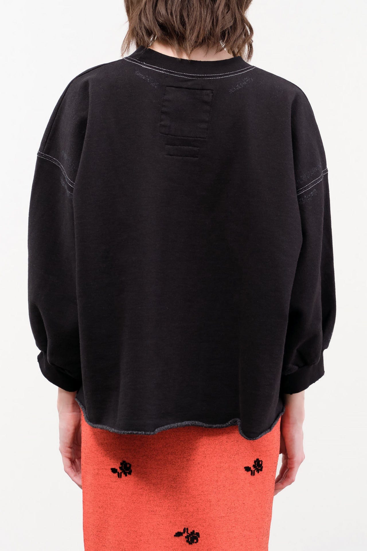 Rachel Comey Apparel Womens Lounge Fond Sweatshirt in Charcoal