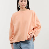 Rachel Comey Apparel Womens Lounge Fond Sweatshirt in Melon