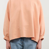 Rachel Comey Apparel Womens Lounge Fond Sweatshirt in Melon