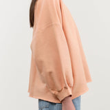 Rachel Comey Apparel Womens Lounge Fond Sweatshirt in Melon