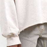 Rachel Comey Apparel Womens Blouses Fonder Sweatshirt in Dirty White Dirty White / XS/S