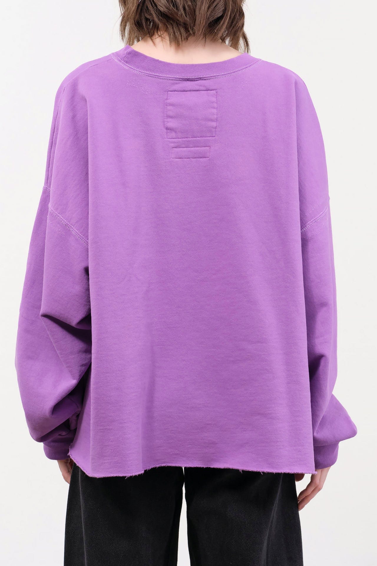 Rachel Comey Apparel Womens Lounge Fonder Sweatshirt in Orchid Orchid / XS/S