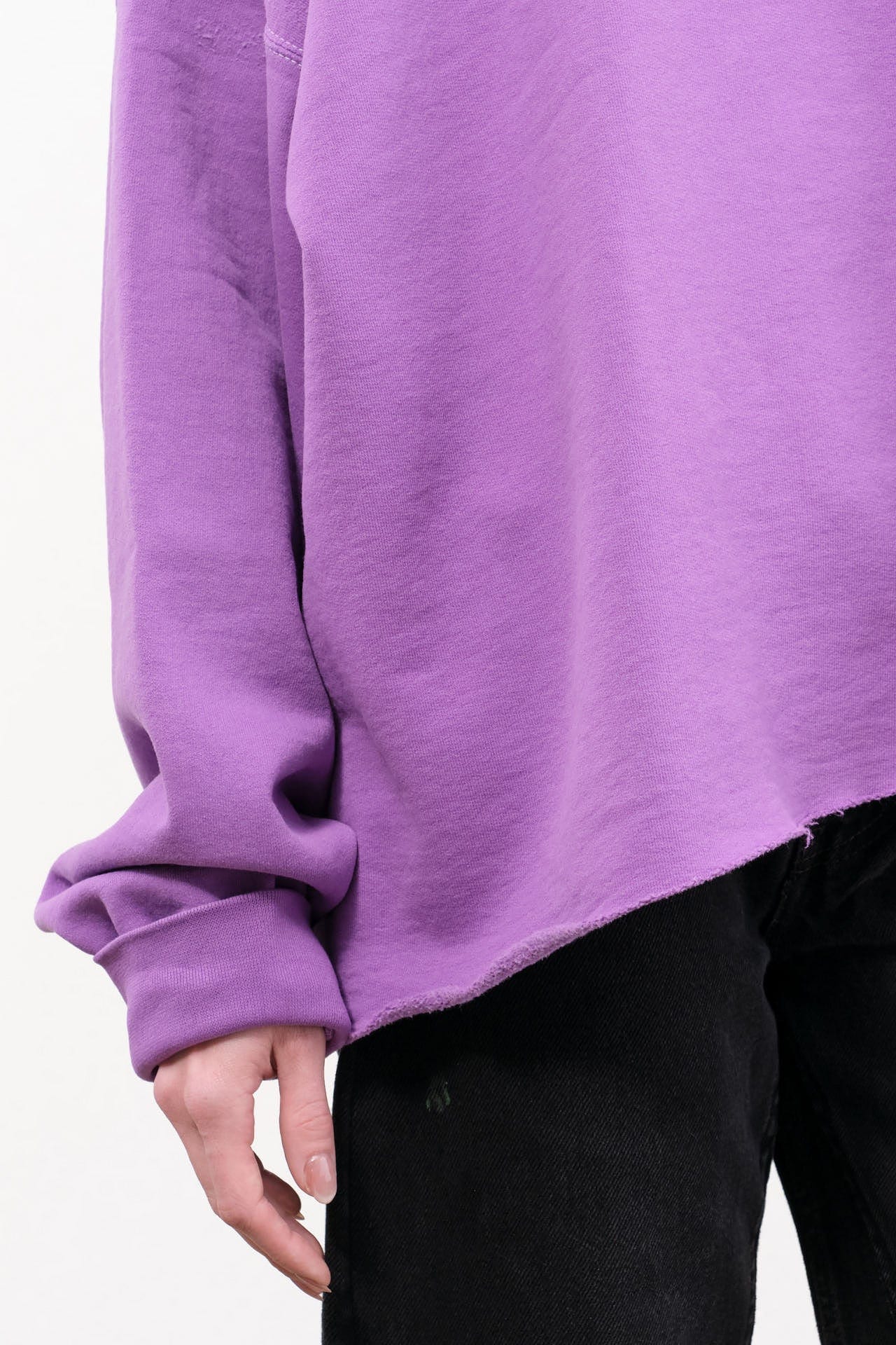 Rachel Comey Apparel Womens Lounge Fonder Sweatshirt in Orchid Orchid / XS/S