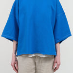 Front view of Fondly Sweatshirt in Royal