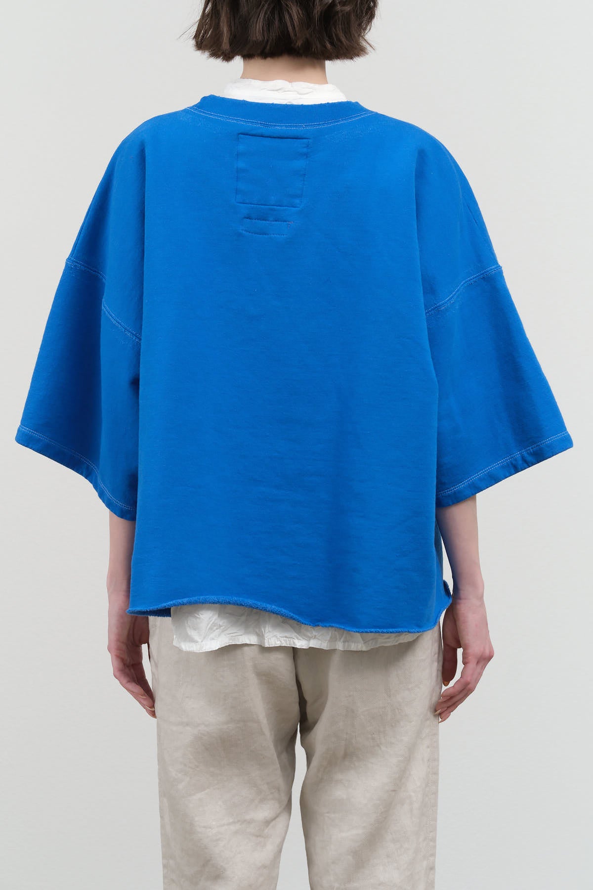 Back view of Fondly Sweatshirt in Royal