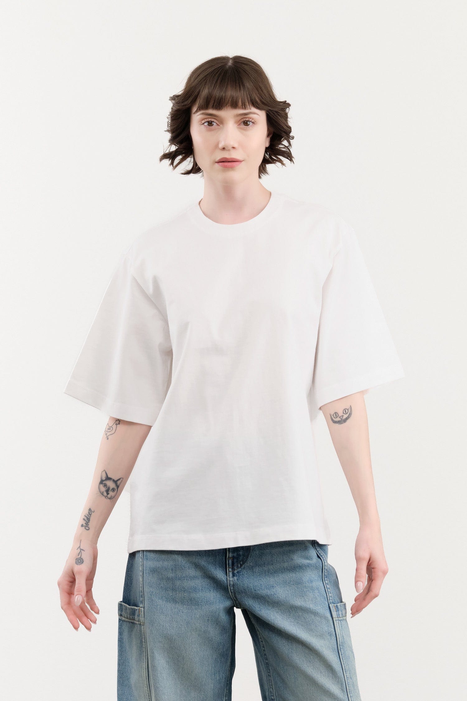 Rachel Comey Apparel Womens Blouses Gaites Tee in White
