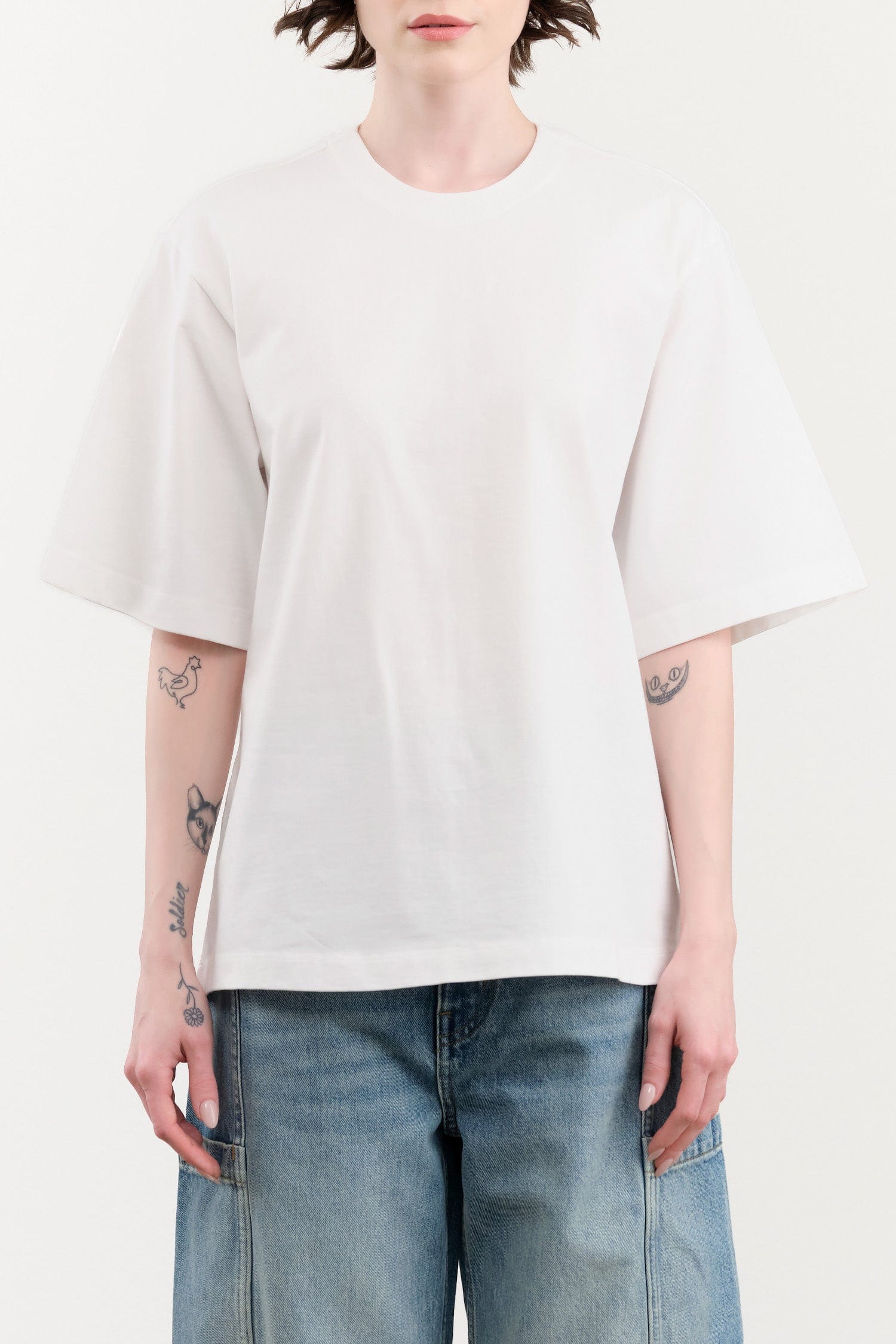 Rachel Comey Apparel Womens Blouses Gaites Tee in White