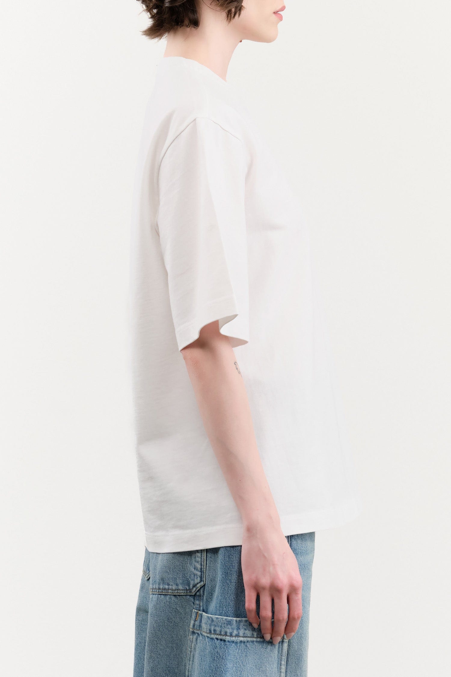 Rachel Comey Apparel Womens Blouses Gaites Tee in White