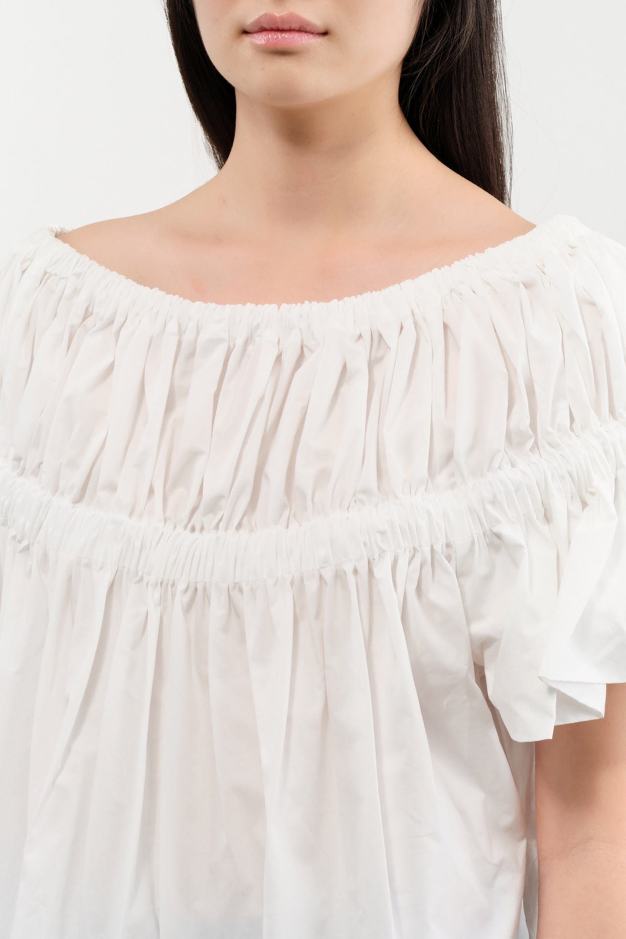 Rachel Comey Apparel Womens Blouses Jenn Top in White