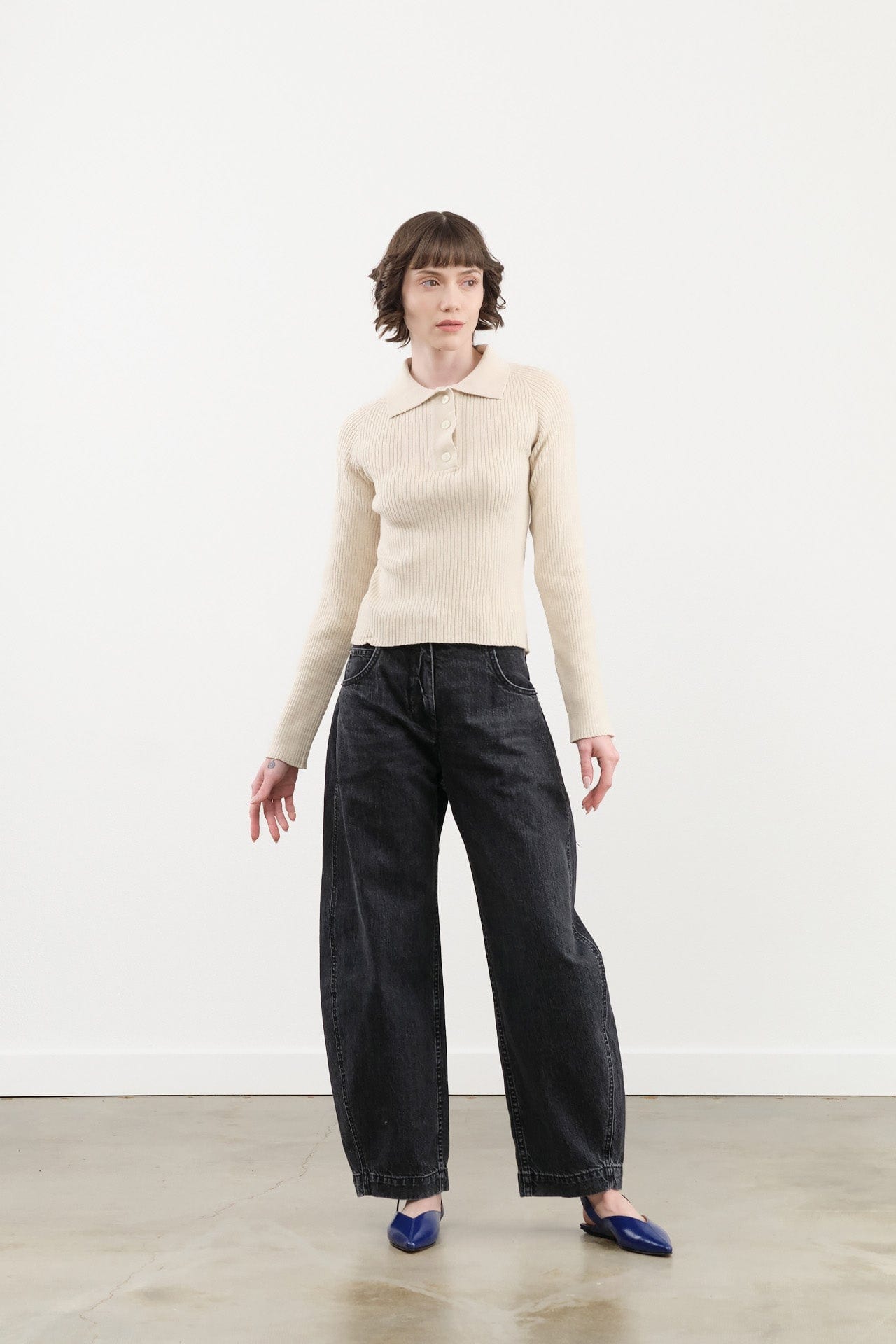 Rachel Comey Apparel Womens Denim Keenan Pant in Black