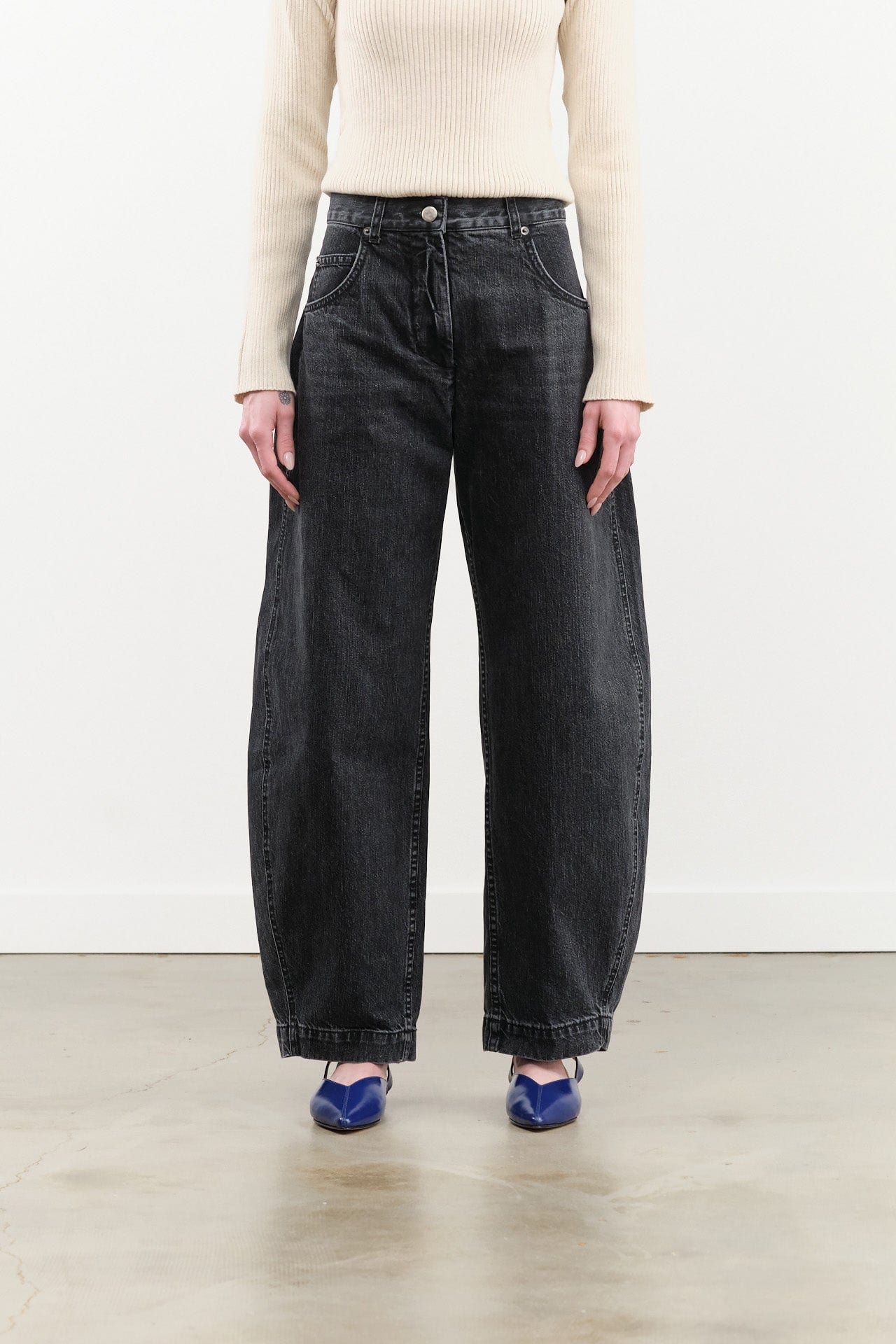 Rachel Comey Apparel Womens Denim Keenan Pant in Black