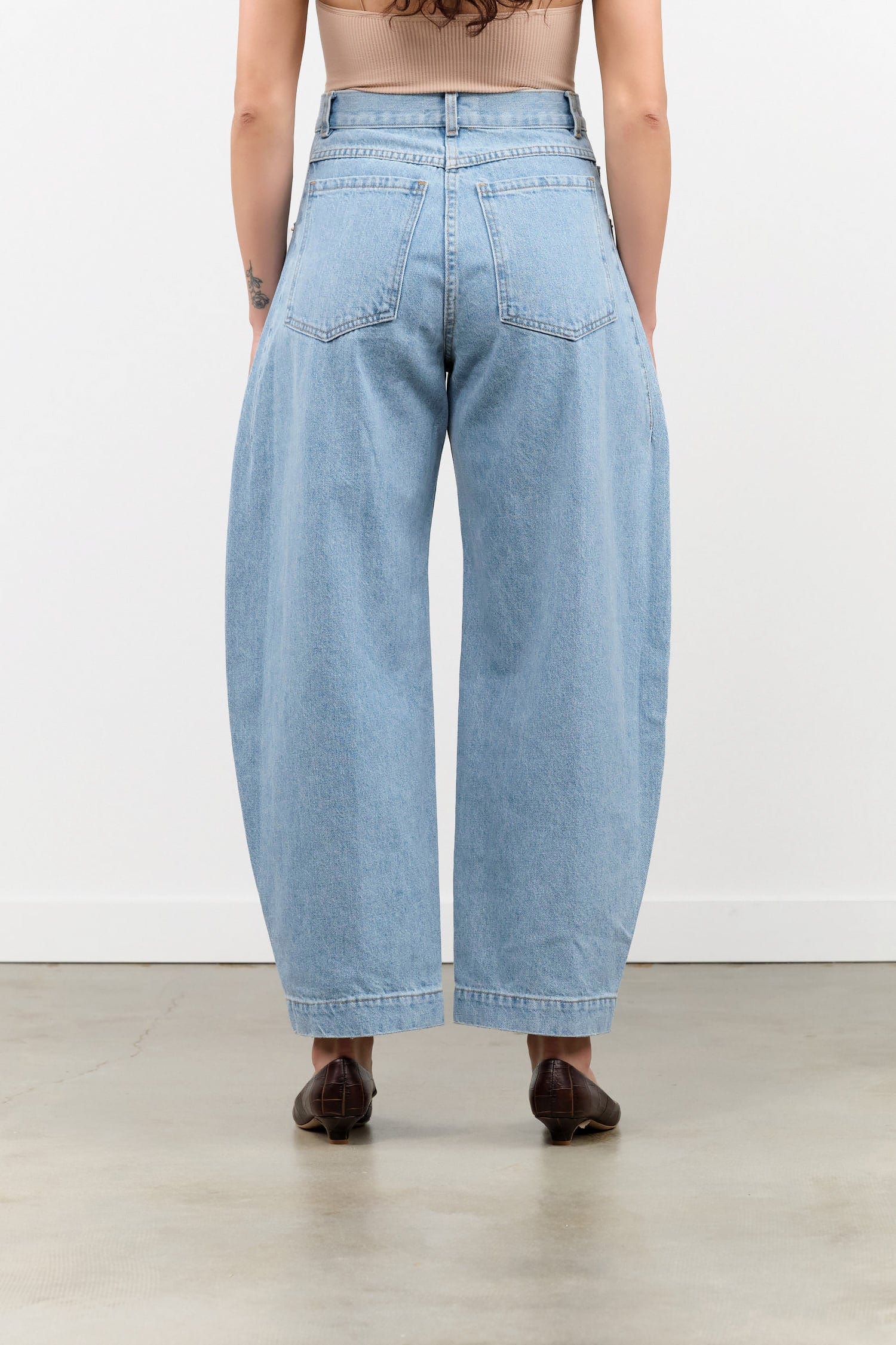 Rachel Comey Apparel Womens Denim Keenan Pant in Light Wash