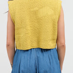 Back view of Pacer Top in Yellow