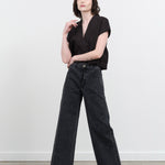 Rachel Comey Apparel Womens Denim Puerto Pant in Black