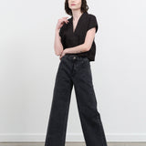 Rachel Comey Apparel Womens Denim Puerto Pant in Black