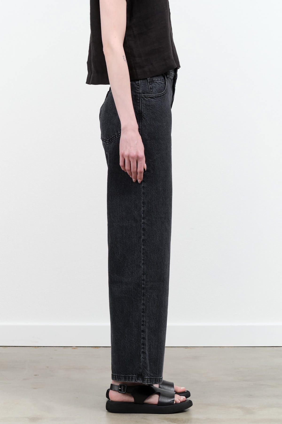 Rachel Comey Apparel Womens Denim Puerto Pant in Black