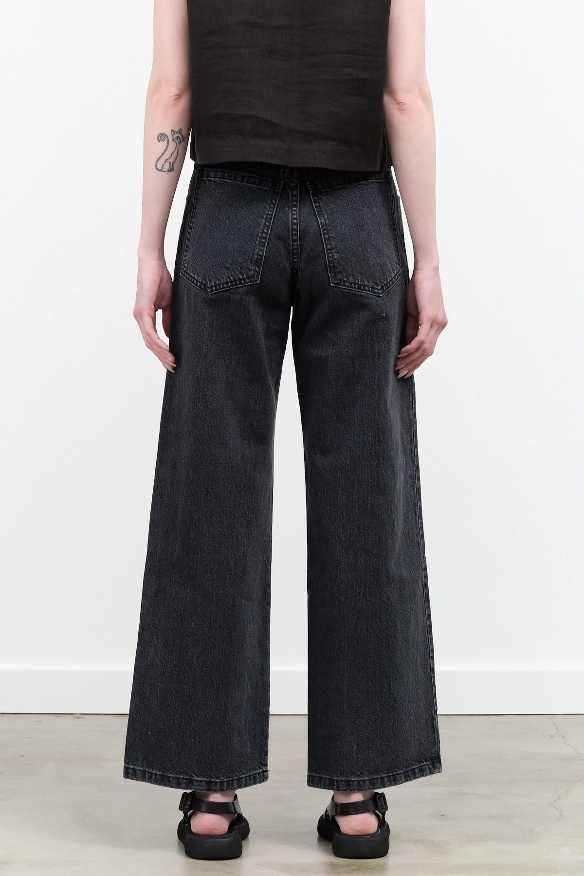Rachel Comey Apparel Womens Denim Puerto Pant in Black