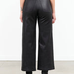 Rachel Comey Apparel Womens Pants Puerto Pant in Coated Black