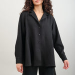 Loose fitted Rachel Comey Samora Top in Black