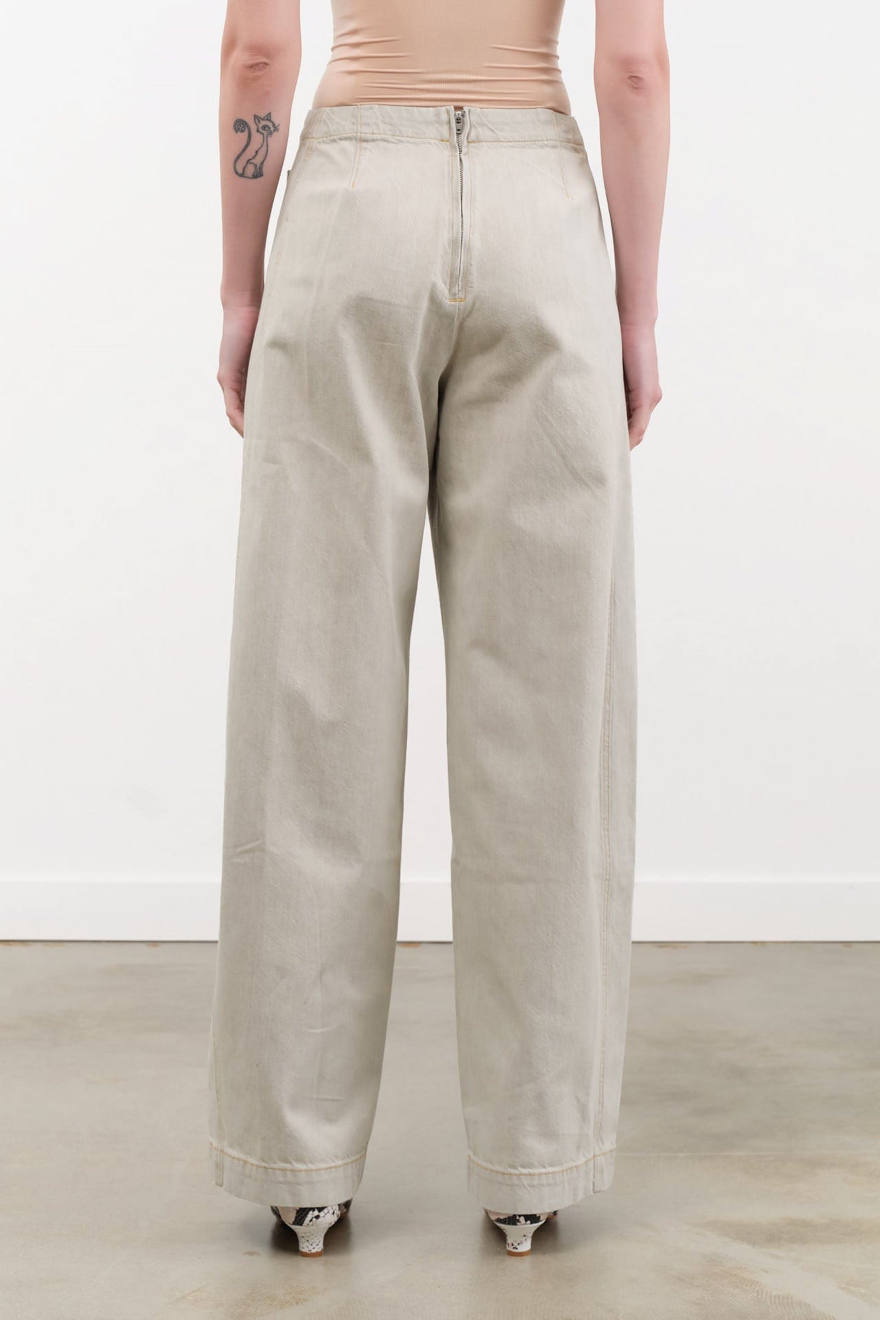 Rachel Comey Apparel Womens Denim Tany Pant in Khaki Wash