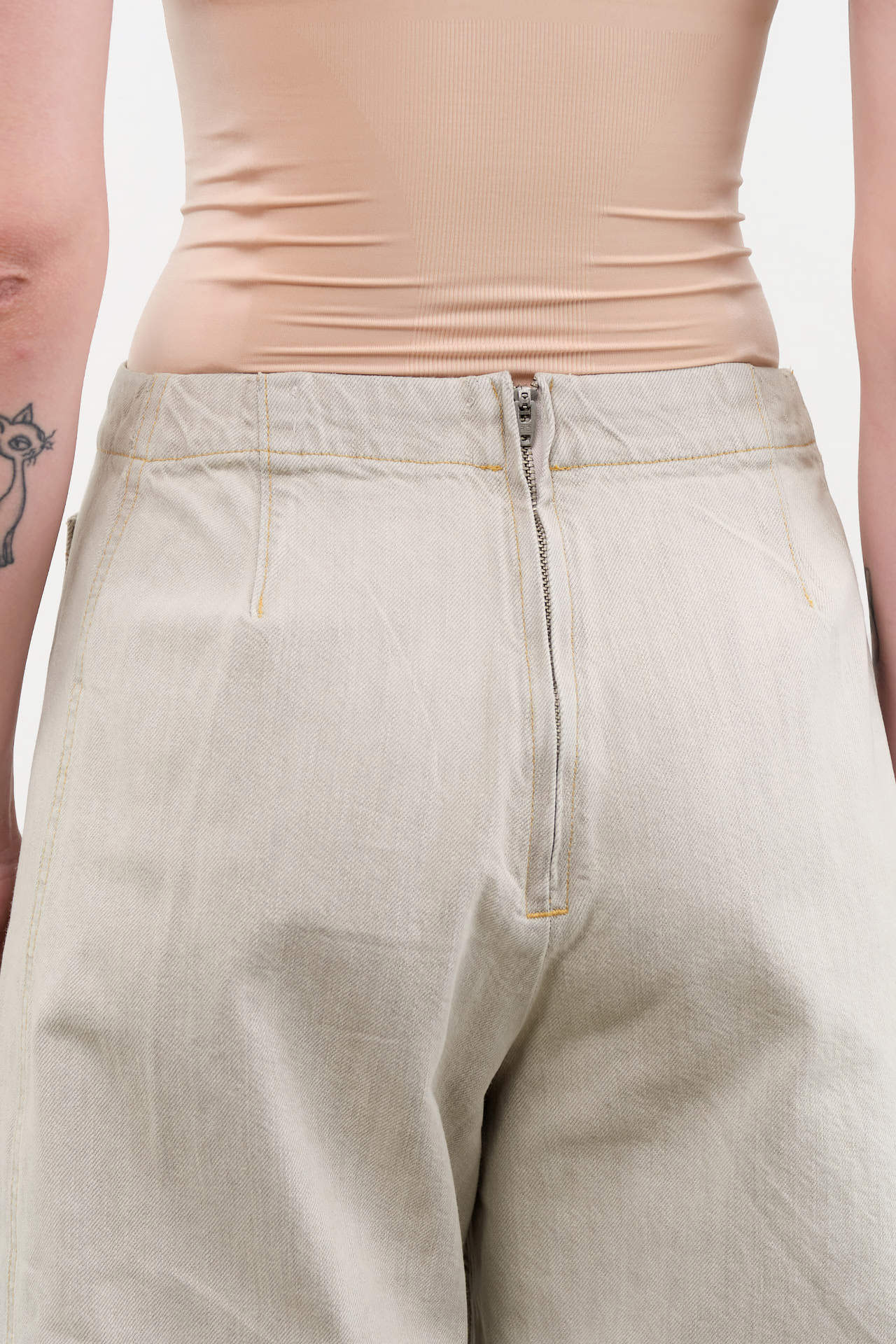 Rachel Comey Apparel Womens Denim Tany Pant in Khaki Wash