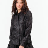 Rachel Comey Apparel Womens Blouses Tessa Top Black / 0