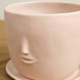 Rami Kim Studio Home Planters Face Pot Set in Blush Blush / 4” D X 4” H