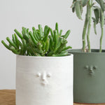 Rami Kim Studio Home Planters Mini Face Planter in White White