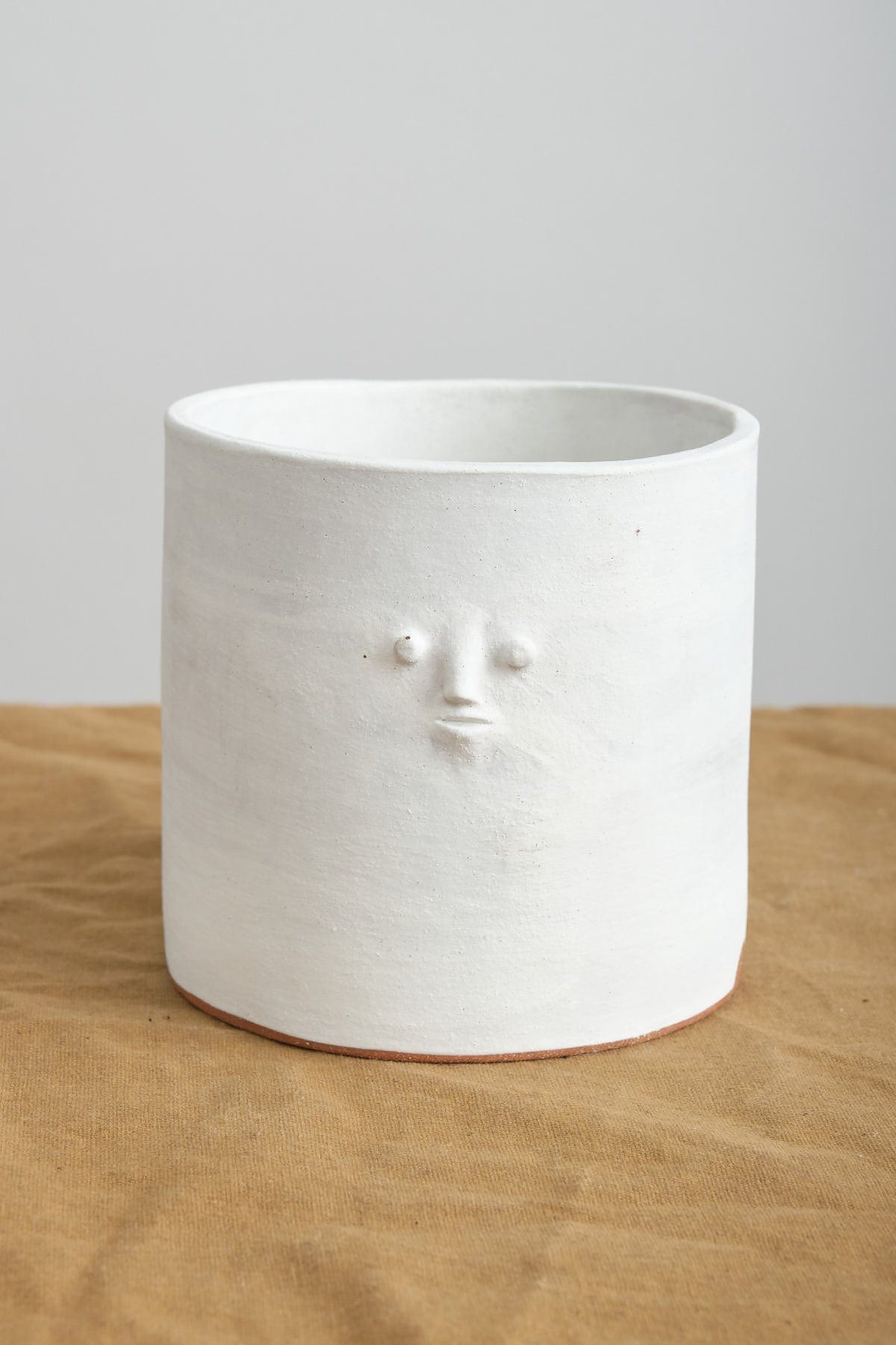 Rami Kim Studio Home Planters Mini Face Planter in White White