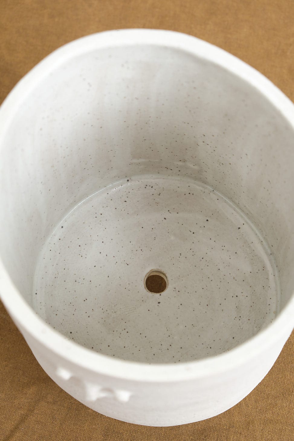 Rami Kim Studio Home Planters Tripod Mini Face Planter in White White