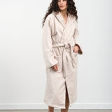 Saarde Apparel Womens Lounge Vintage Wash Robe in Clay