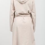 Saarde Apparel Womens Lounge Vintage Wash Robe in Clay