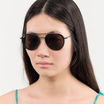 Salt Optics Accessories Sunglasses Lynch Sunglasses in Black Sand Black Sand