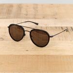 Salt Optics Accessories Sunglasses Lynch Sunglasses in Black Sand Black Sand