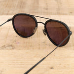 Salt Optics Accessories Sunglasses Lynch Sunglasses in Black Sand Black Sand