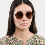 Salt Optics Accessories Sunglasses Seine Sunglasses in Brushed Gold/Black Brushed Gold/Black
