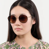 Salt Optics Accessories Sunglasses Seine Sunglasses in Brushed Gold/Black Brushed Gold/Black