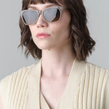 Salt Optics Accessories Sunglasses Sela Sunglasses in Taupe Taupe