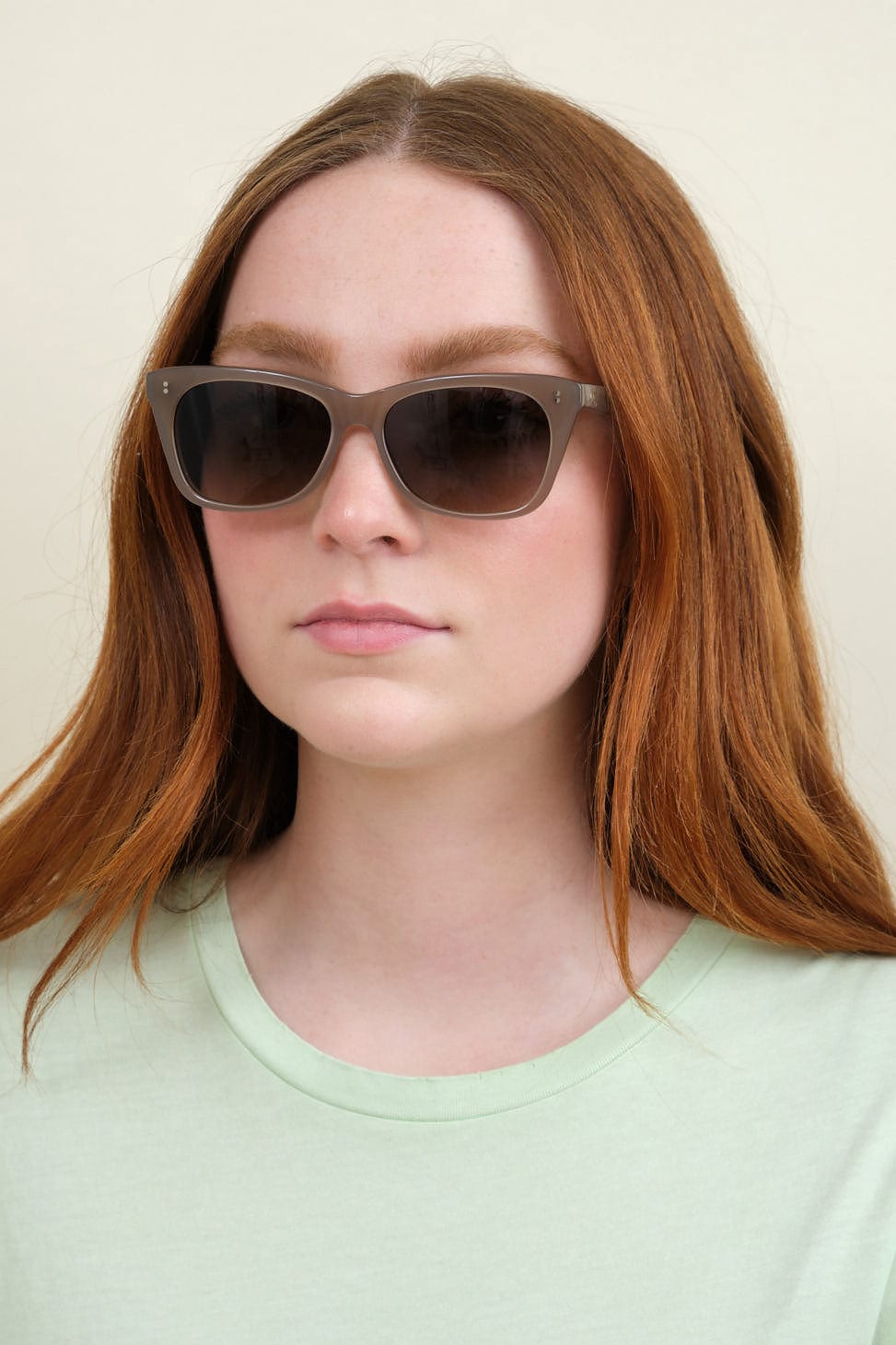 Salt Optics Accessories Sunglasses Sela Sunglasses in Taupe Taupe