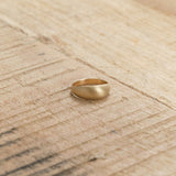 Sarah McGuire Jewelry Rings 10KY Gold Smooth Short Sleeve Ring